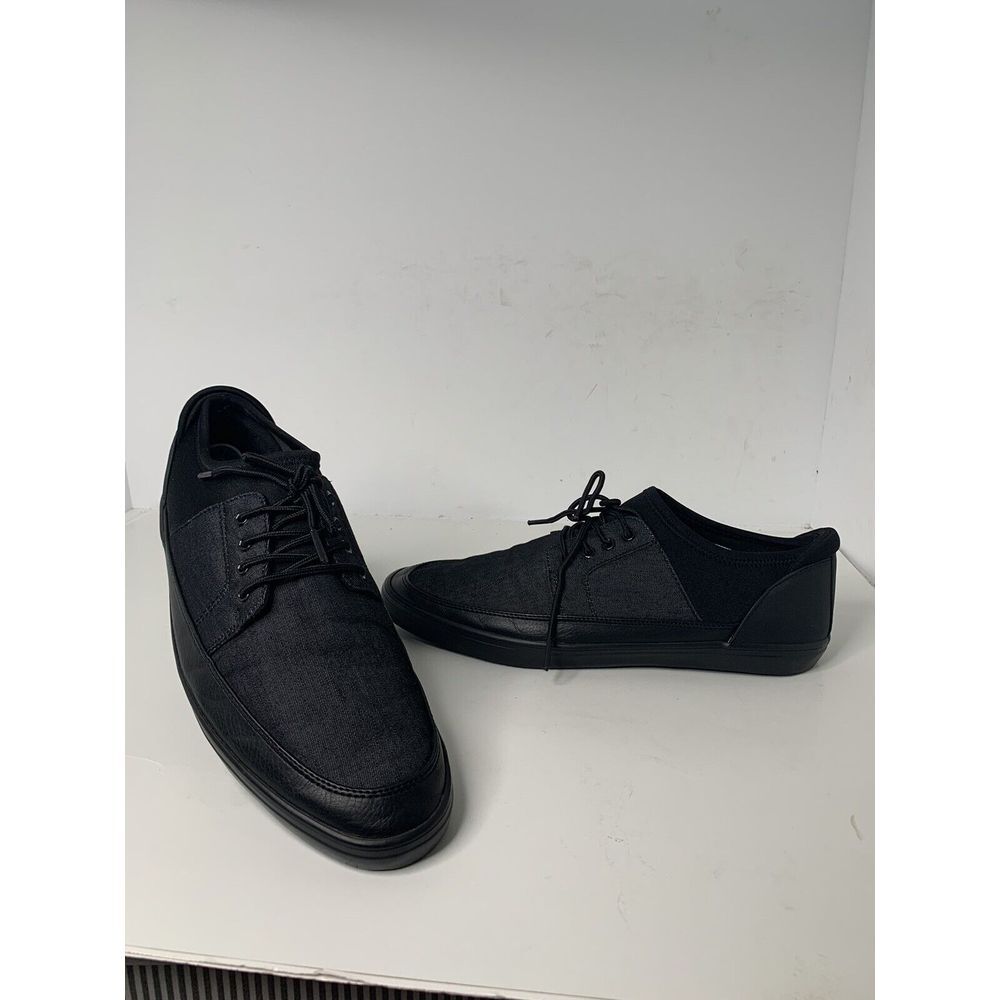 Rock Republic Mens Canvas Shoes.‎ Size: 12 Gray and Black  New